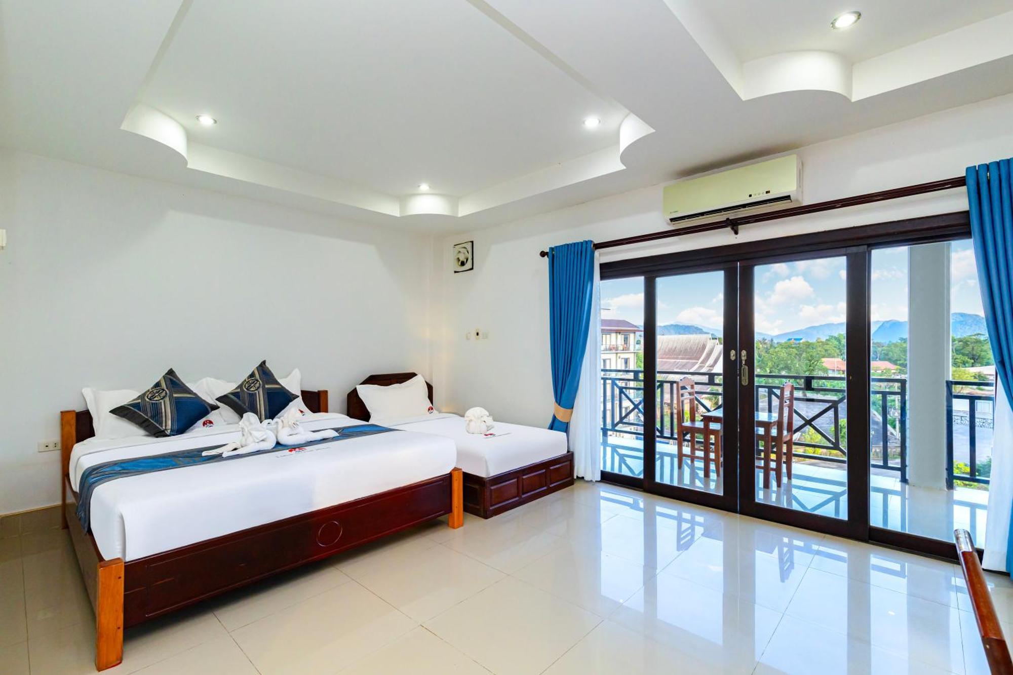 Lisha The Grand Riverside Hotel Vang Vieng Exteriör bild